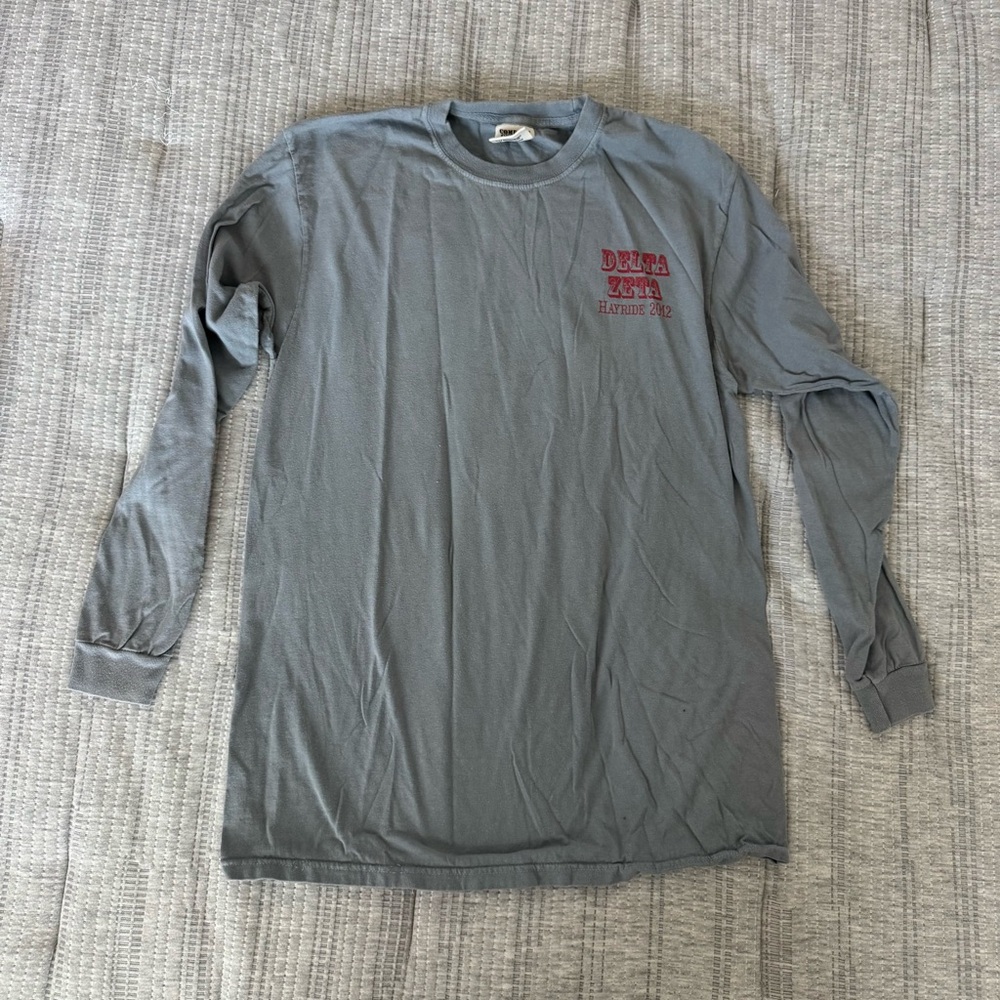 Delta Zeta Long Sleeve Hayride Tee